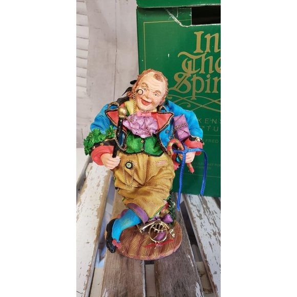 Dept 56 Dickens Sculpture In the Spirit Nephew Fre
